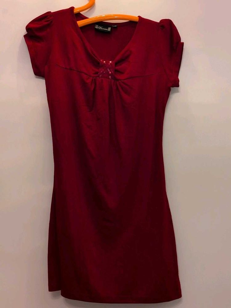 Royal Chic Red Dress From Westside