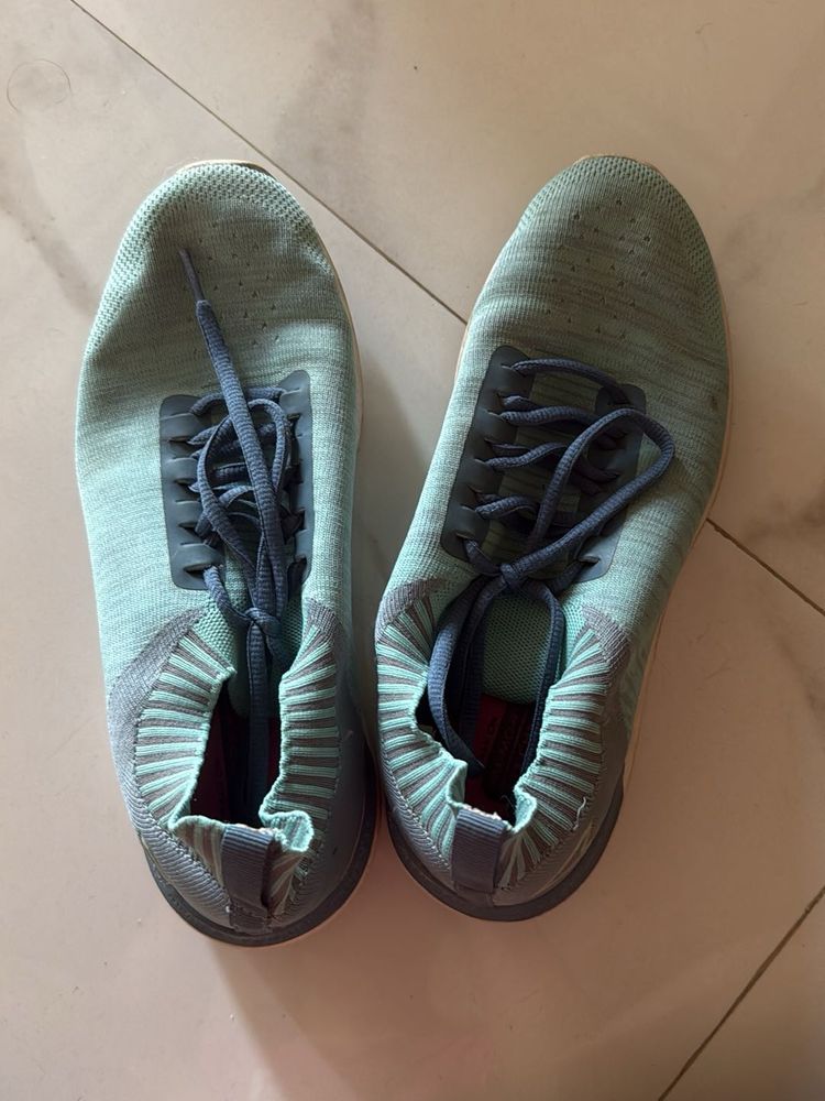 Women's Mint Green &amp; Gray Sneakers