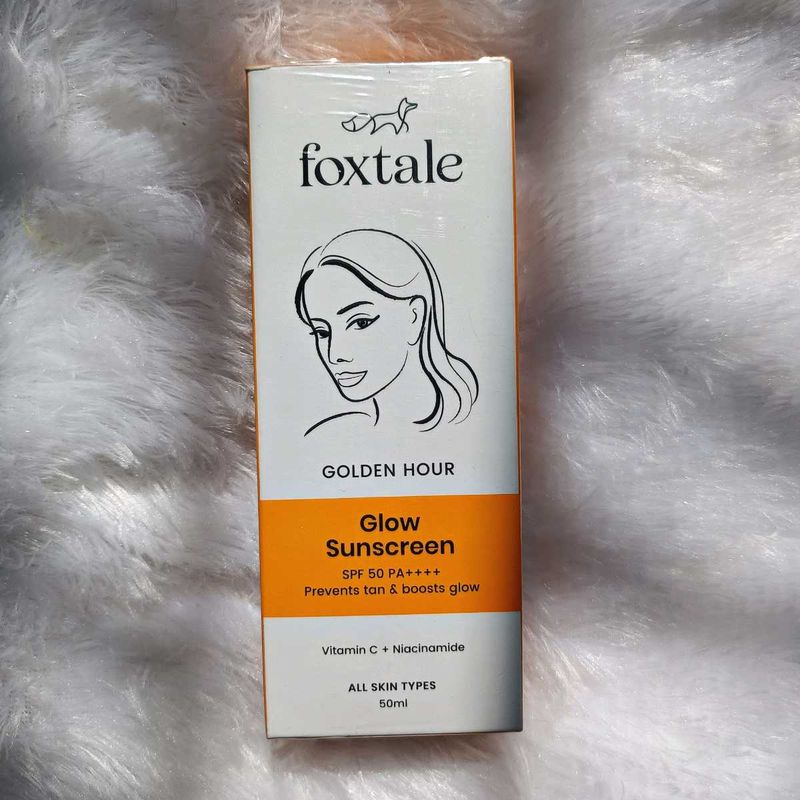 Foxtale Golden Hour Sunscreen 🧴😻
