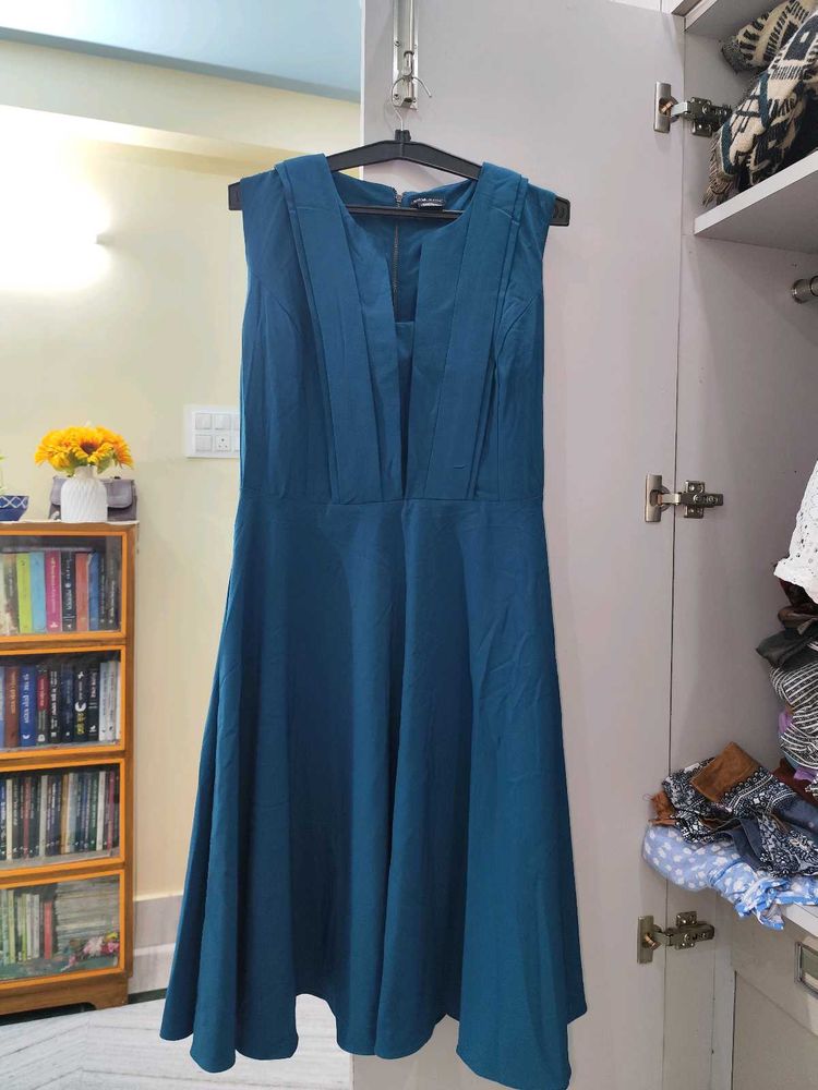 Teal Blue Dress