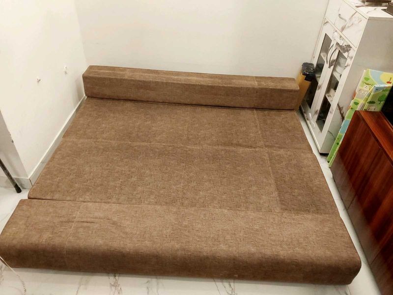 Comfortable Brown Sofa Bed