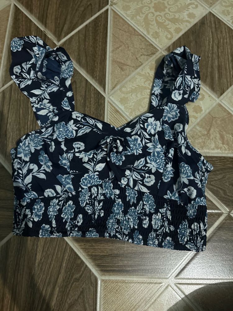 blue cute top