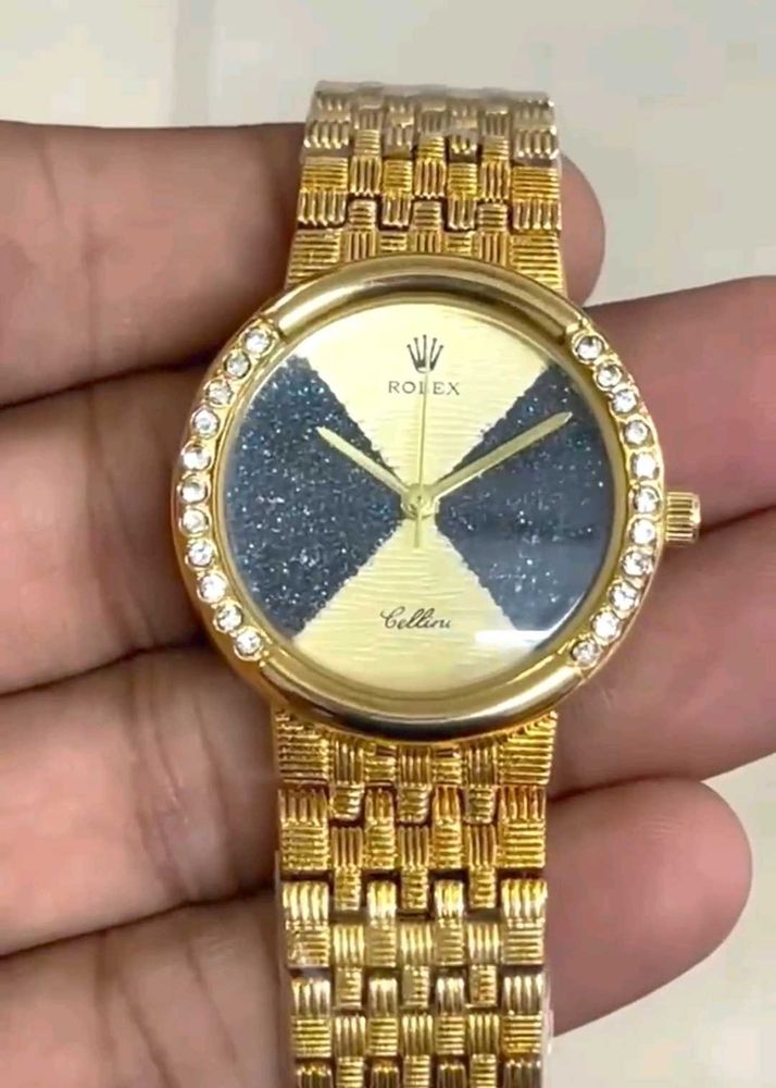 Rolex Cellini Women's Gold Watch