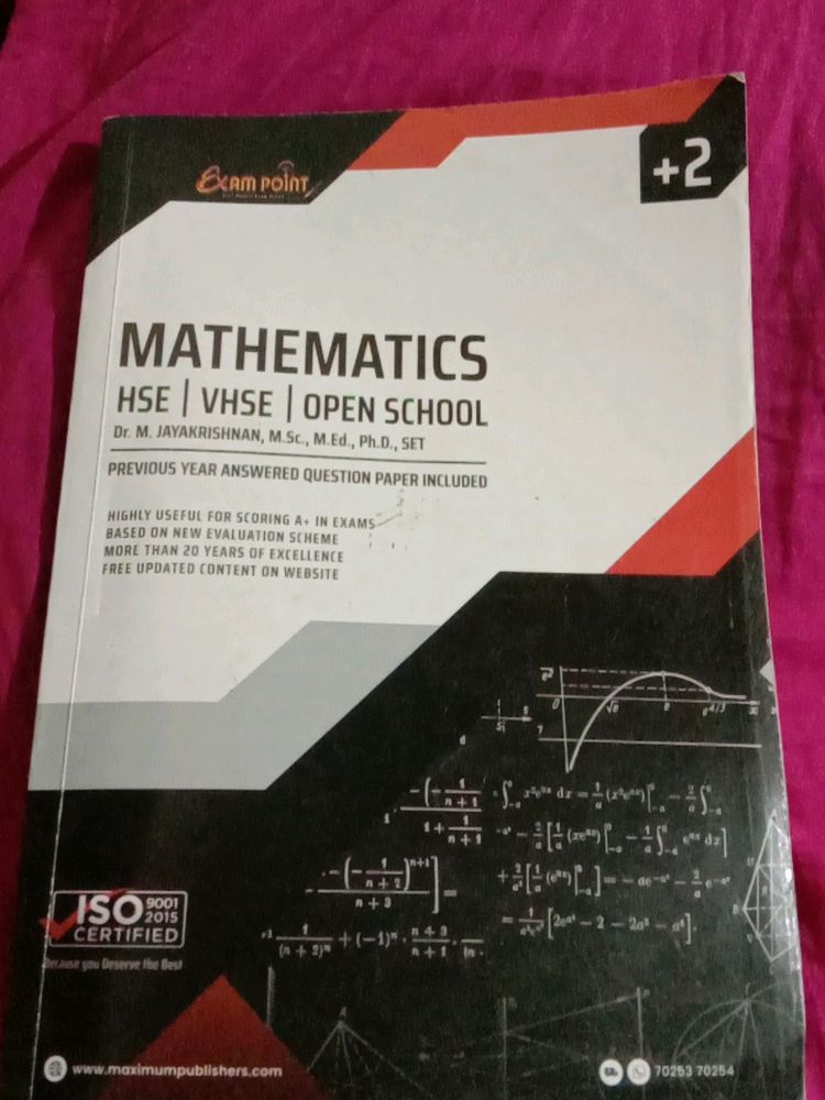 Books > Textbooks | Mathematics NCERT textbook. HSE/VHSE/ OPEN SCHOOL ...