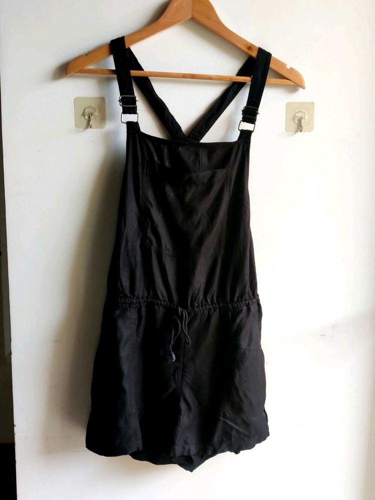 Cute Black Romper Dress