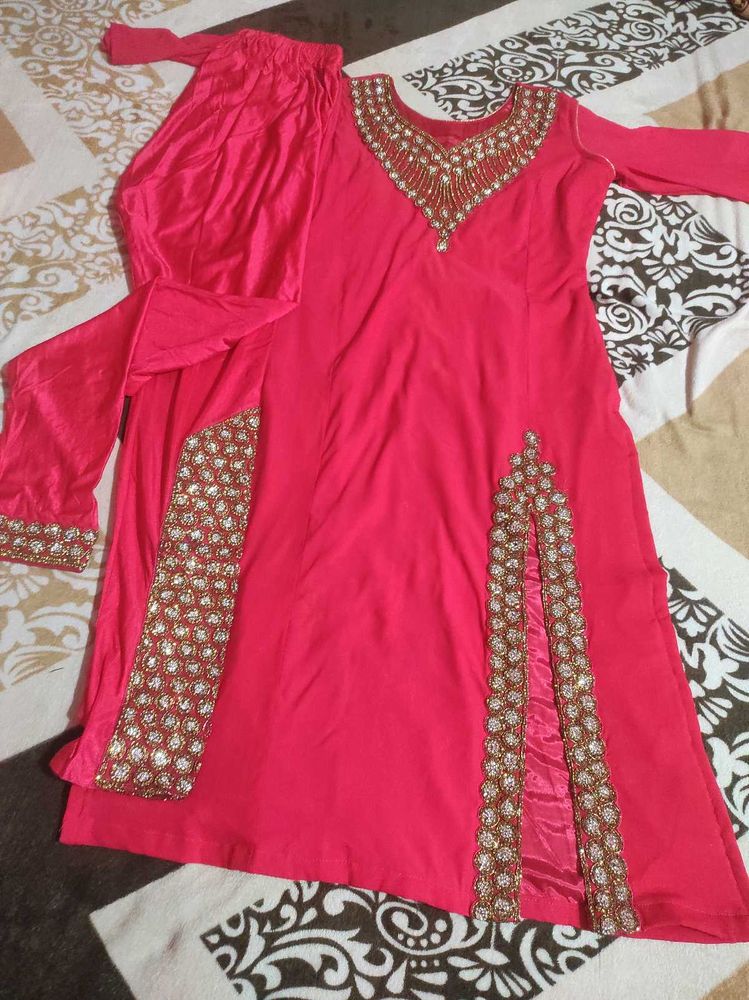 Elegant Ethnic suit with Embellishments