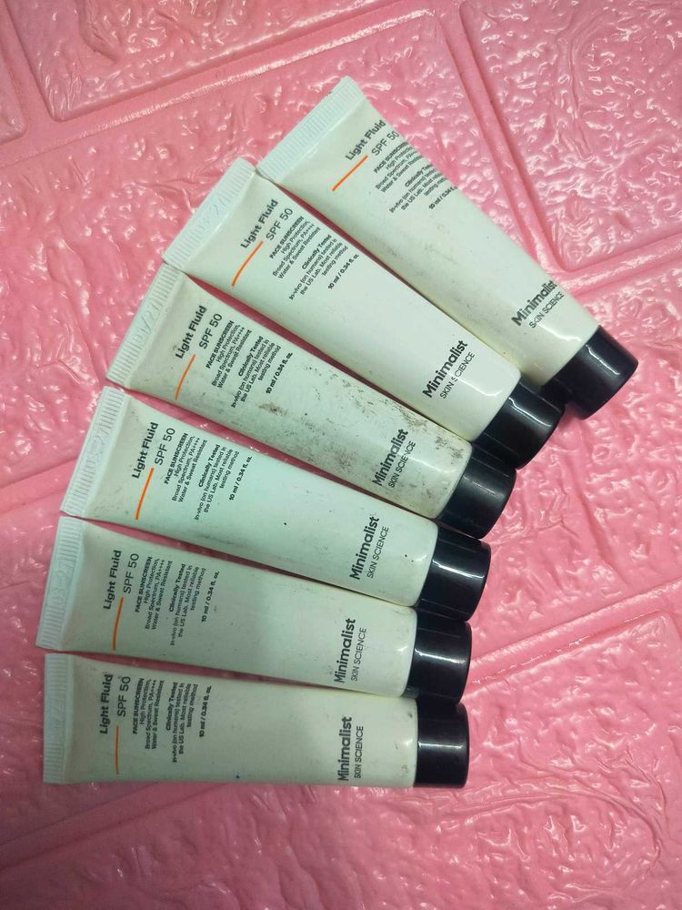Minimalist Light Fluid SPF 50 Sunscreen x6 (60ml)