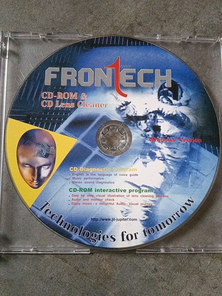 CD ROM &amp; CD Lens Cleaner