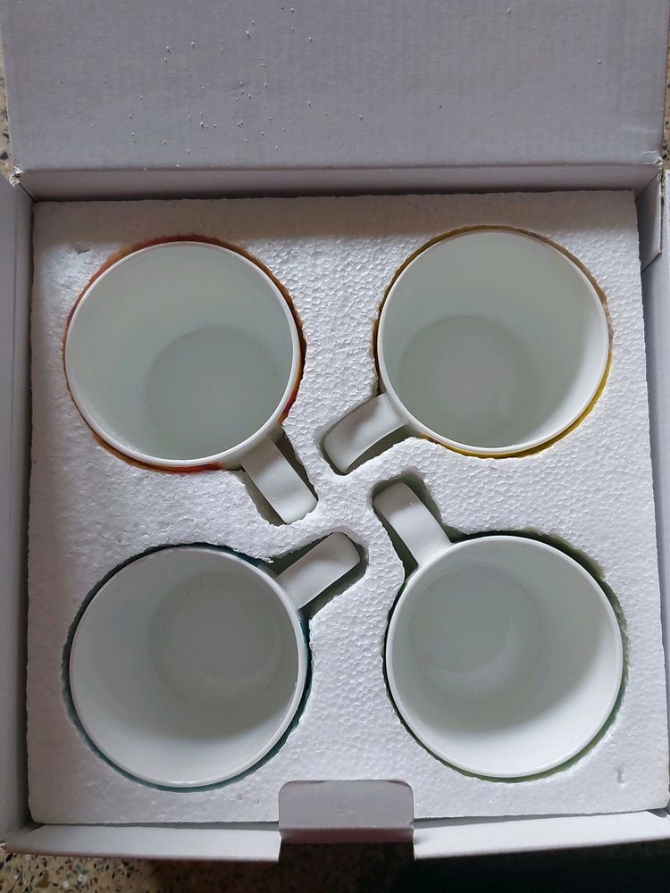 Set Of 4 Coffe Mugs