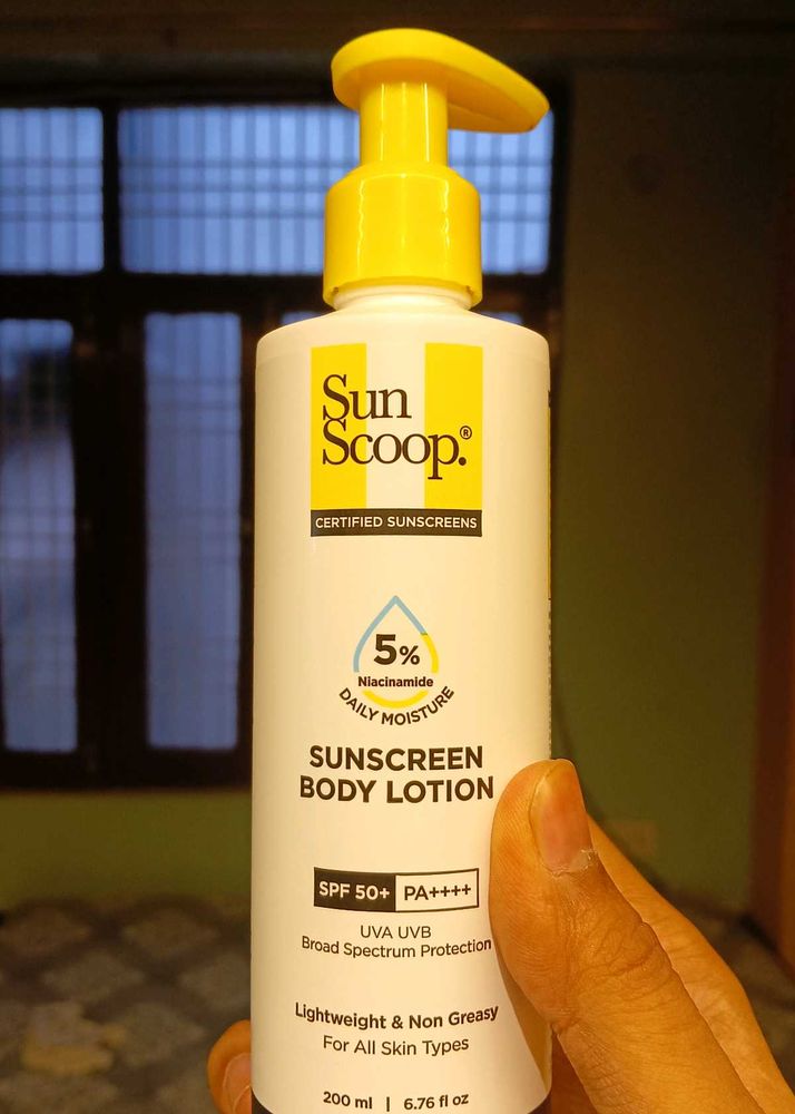 Sun Scoop Sunscreen Body Lotion SPF 50+