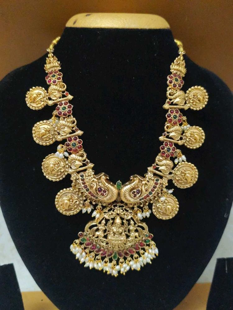 Exquisite Lakshmi Coin Necklace