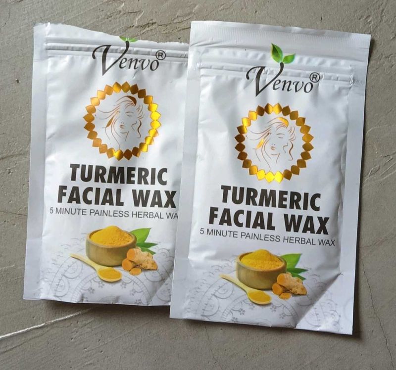 Turmeric Facial Wax &amp; stripes