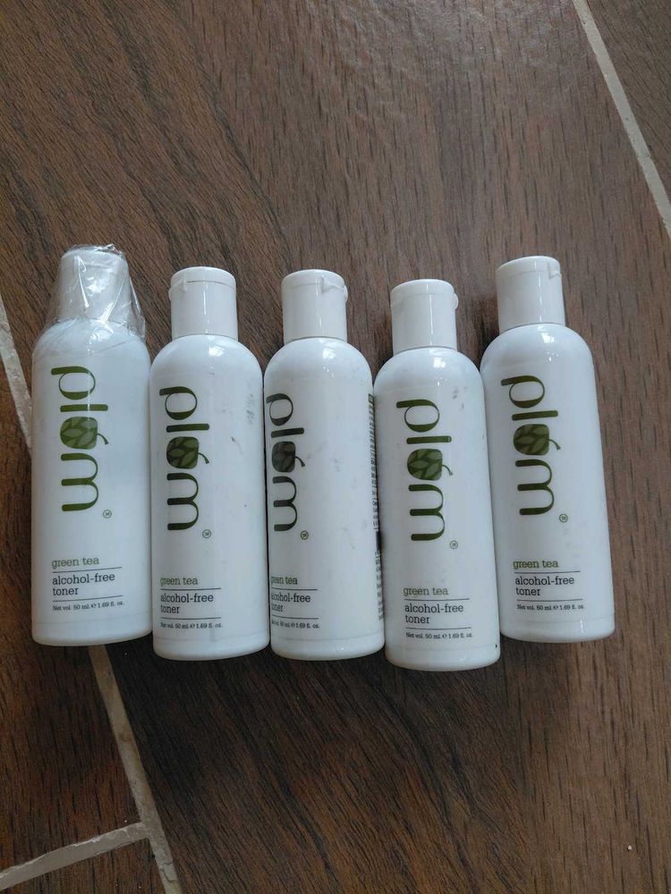 Plum Green Tea Toner (Set of 5)