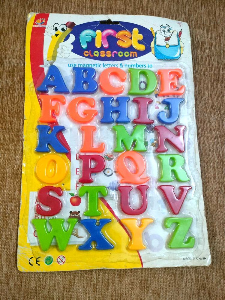 Magnetic ABC Learning Toy