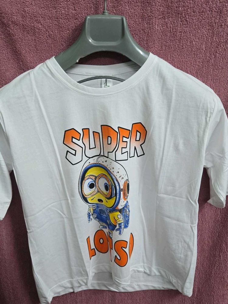 Cute Cartoon Graphic T-Shirt