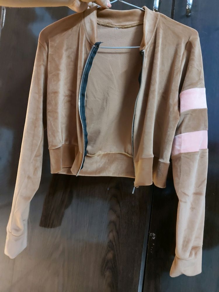 Velvet Jacket , Velvet Pink Lower Upto 32 Waist