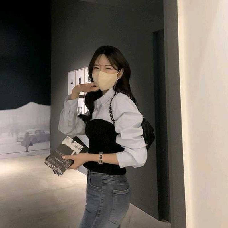 Korean Chic Top Shirt Free Delivery