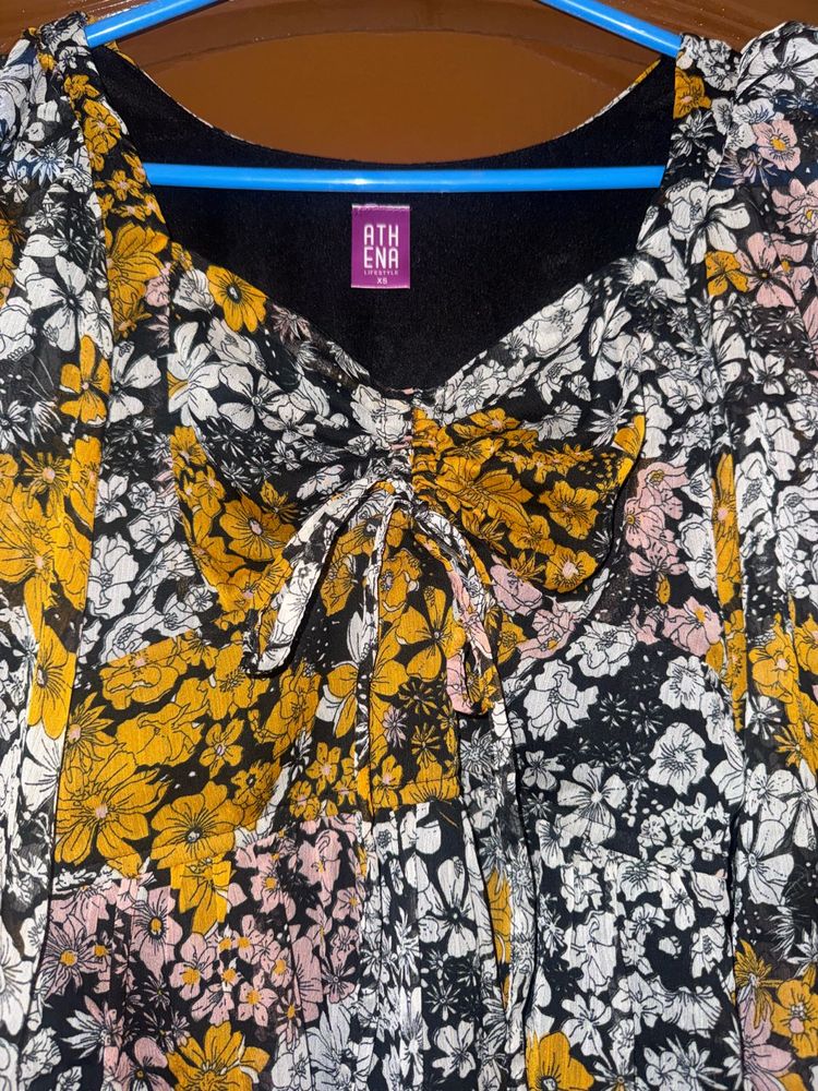Floral Print Athena Dress