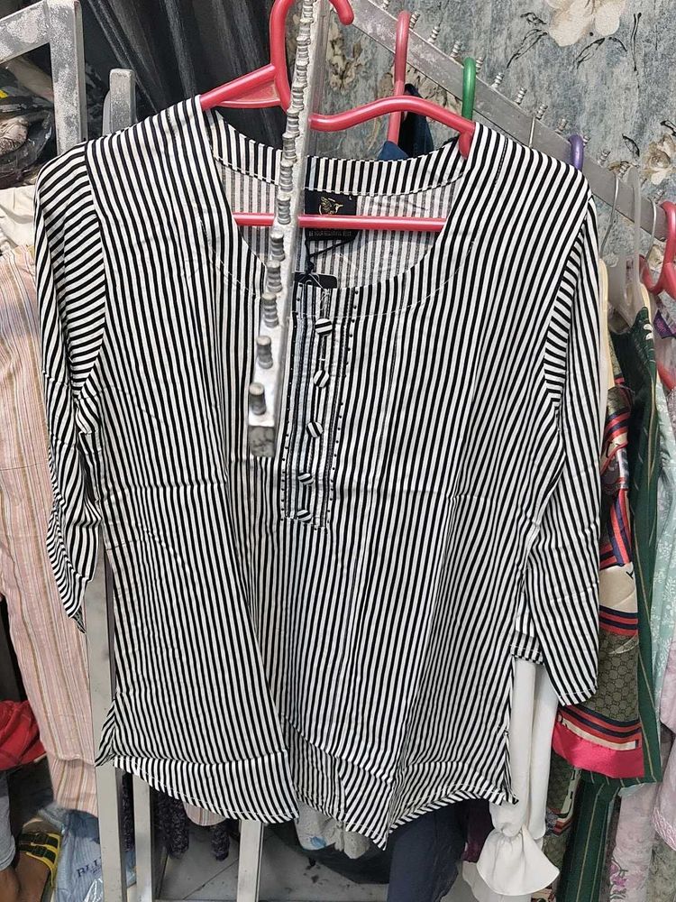 Striped Casual Top