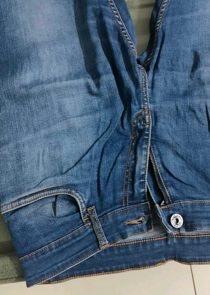 Classic Blue Denim Jeans