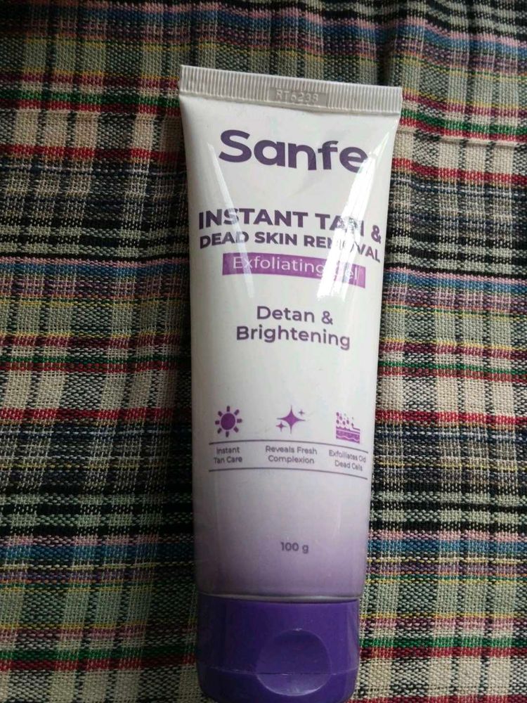 Sanfe Instant Tan &amp; Dead Skin Renewal Exfoliating