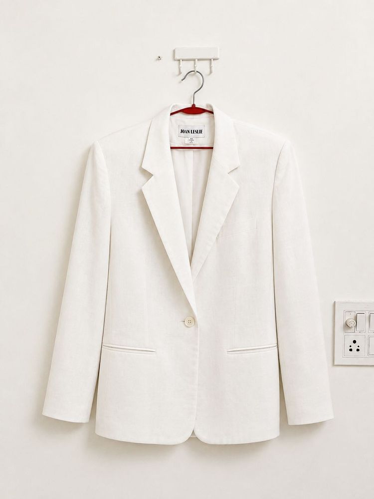 Classic White Blazer