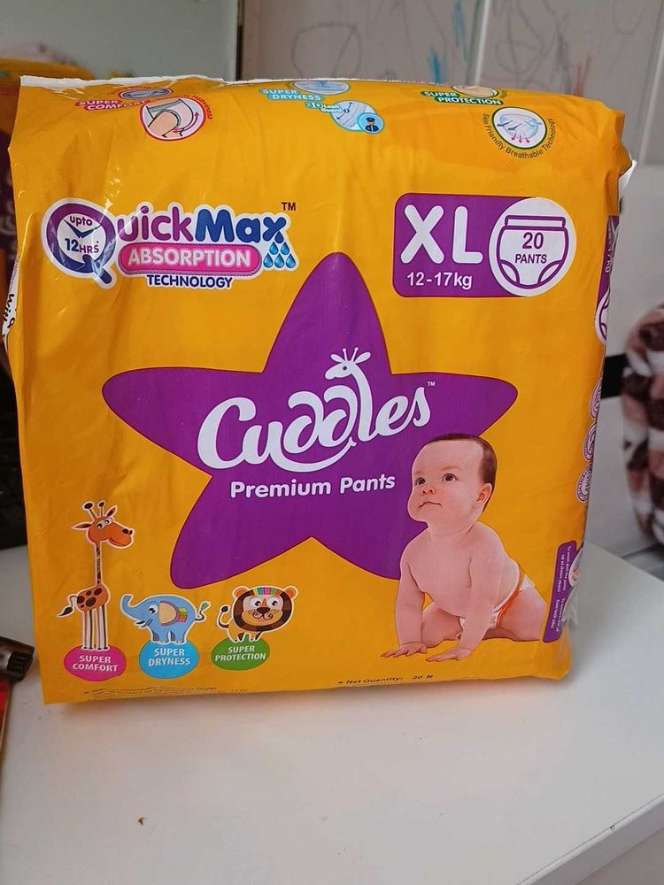Cuddles Premium Diaper Pants XL Size 12-17 Kg