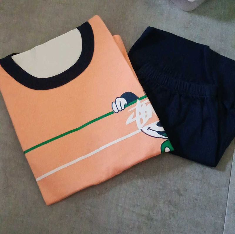 New Tshirt &amp; Kapri For 2_4 Yrs