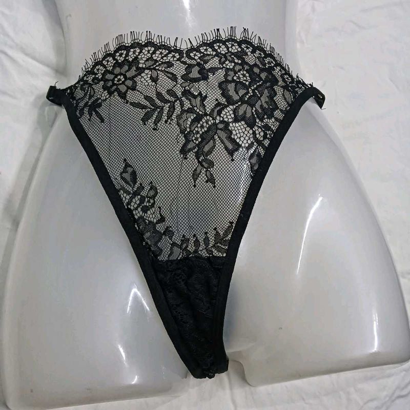 Lace Trim⚛️ Thong Panty