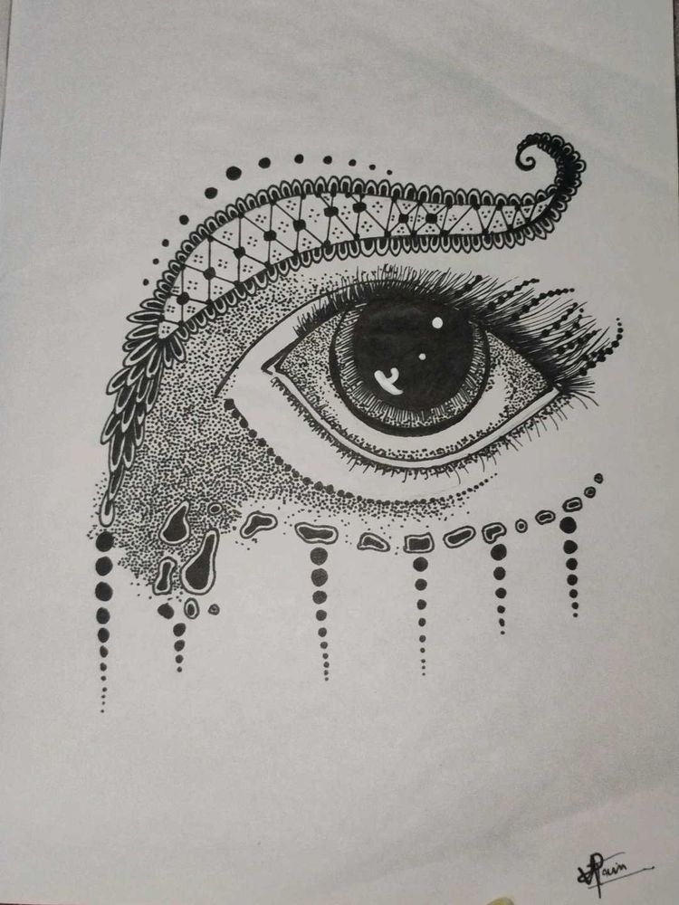 Intricate Eye Artwork