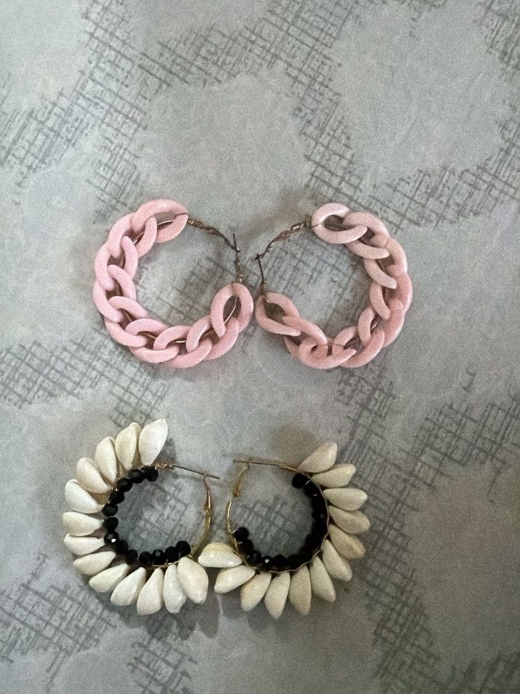 Chic Hoop Earrings Set