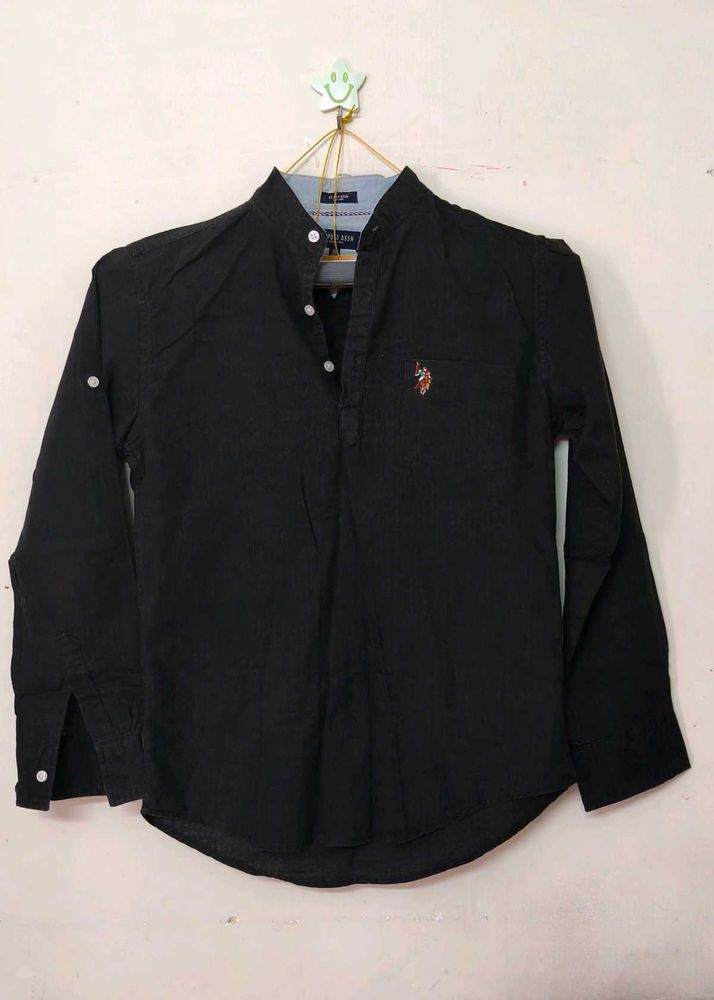 US Polo Assn Black Shirt