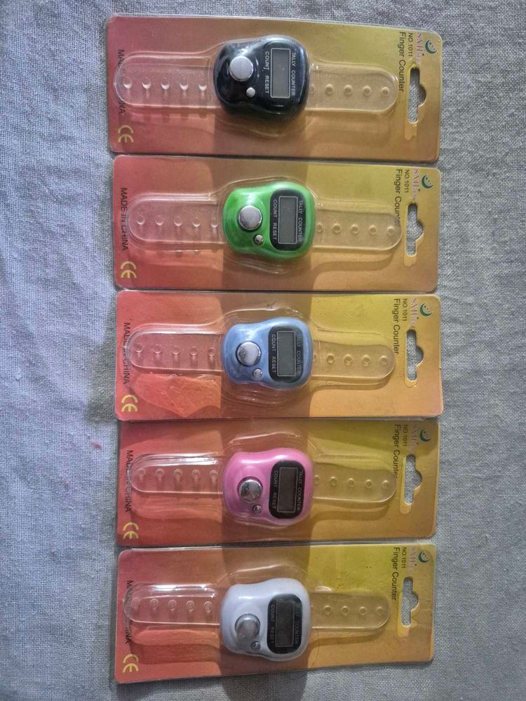 Digital Finger Counter - Pack of 5