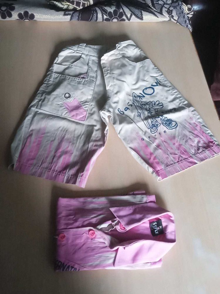 Boys Shorts and Shirt Set