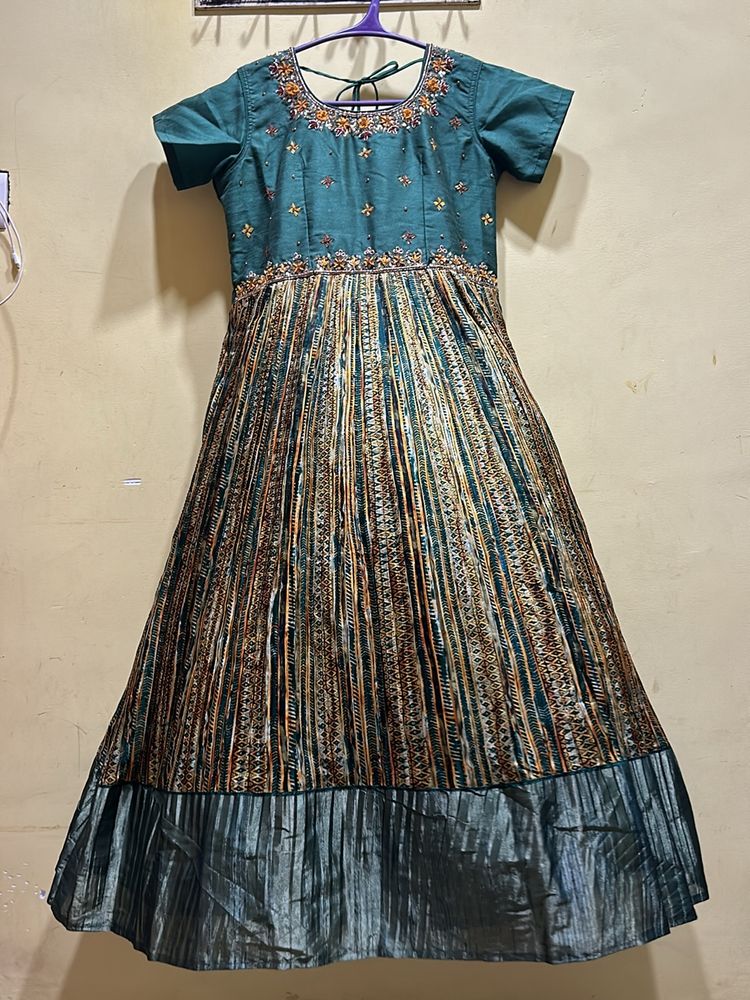 Embroidered Anarkali Gown