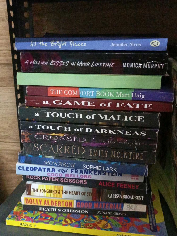 Mixed Fiction Book Lot