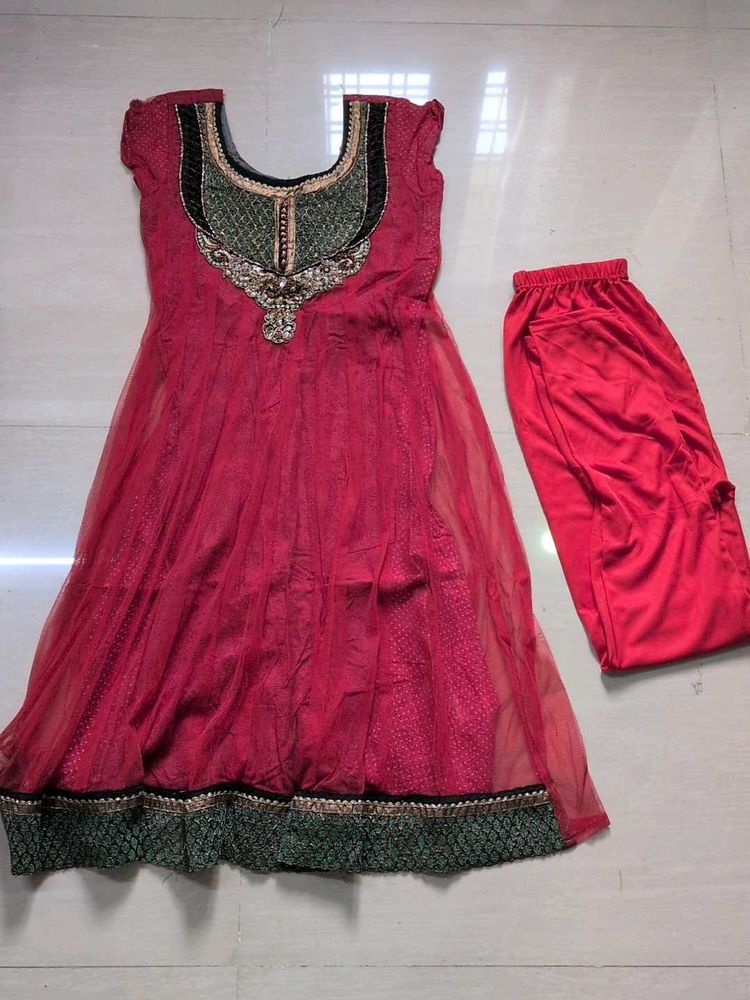 Ethnic Embroidered Masakali Suit