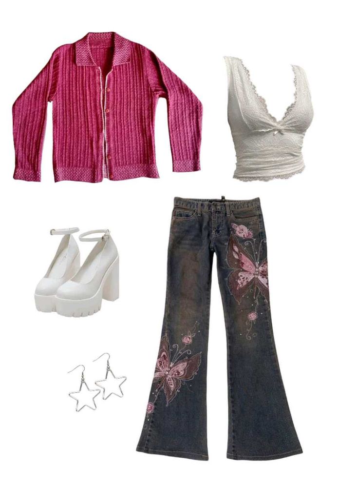 Barbie Pink Cargidan/sweater