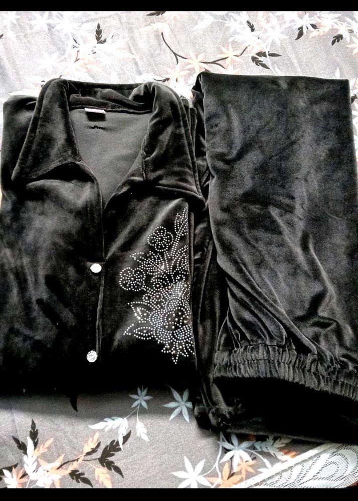 Winter Spacial Offer 🥶🥶Velour Co Ord Velvet Set