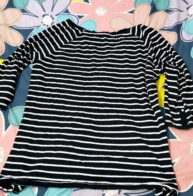 Classic Striped Long Sleeve Top😍✨
