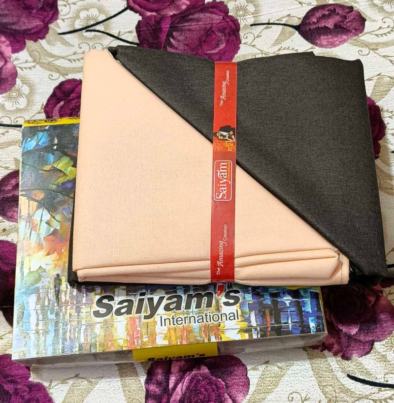 SAIYAM’S International Shirt &amp; Pant Fabric Set,