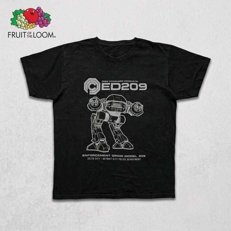 RoboCop 'ED-209 OCP' Vintage Graphic T-Shirt