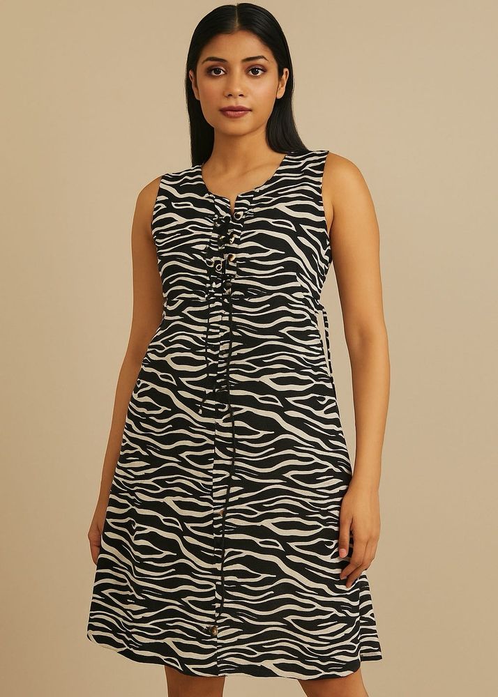 Zebra Print Dress