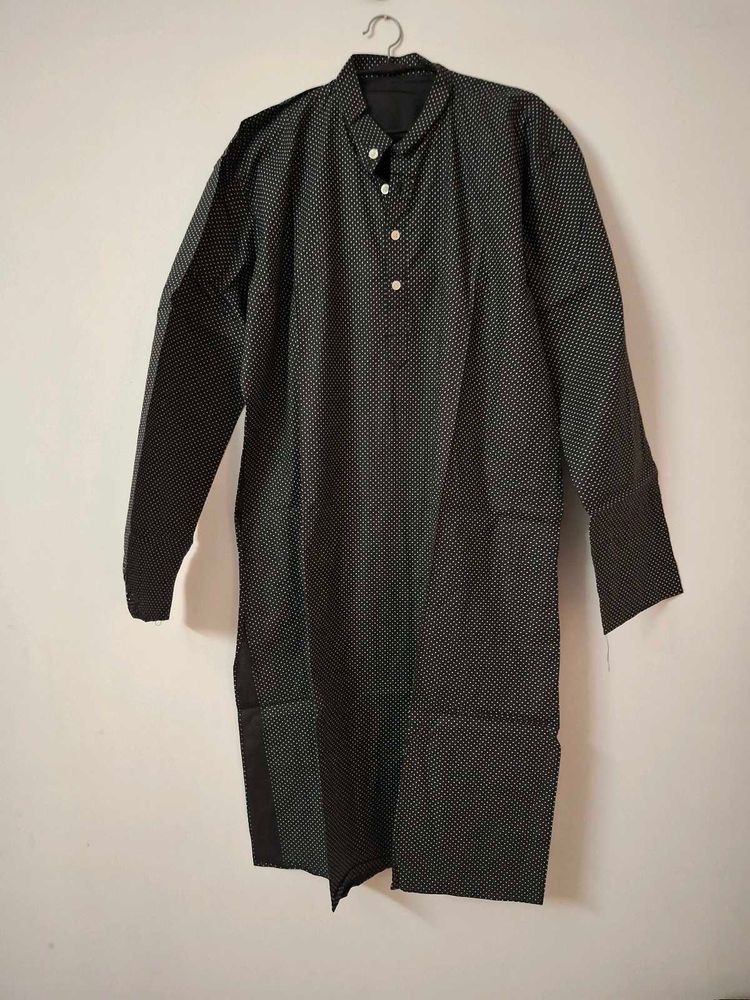 Black Men's kurta
