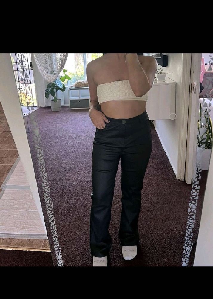 Stylish Black Bootcut Jeans