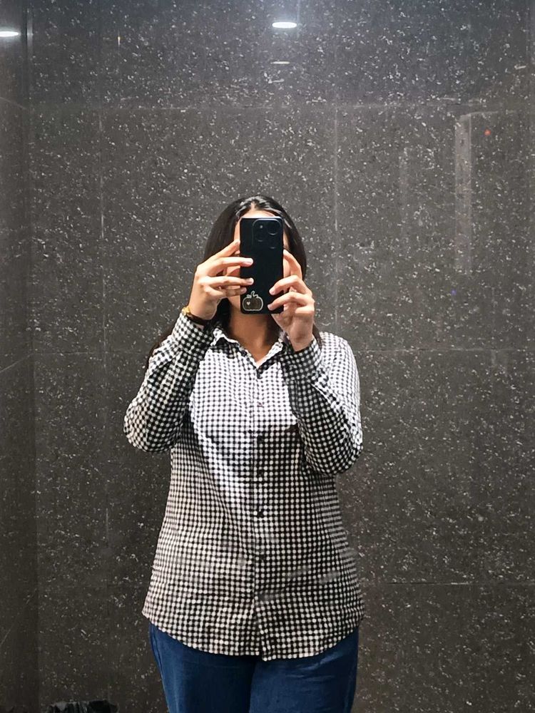 Classic Checkered Button-Up Shirt