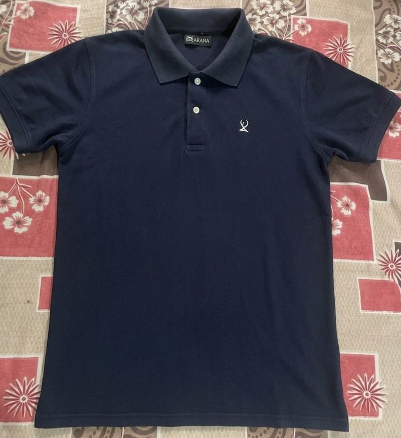 Men's Navy Blue Polo T-Shirt