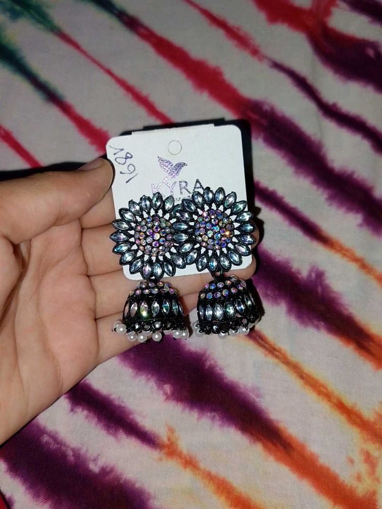 Designer Jhumka Earrings