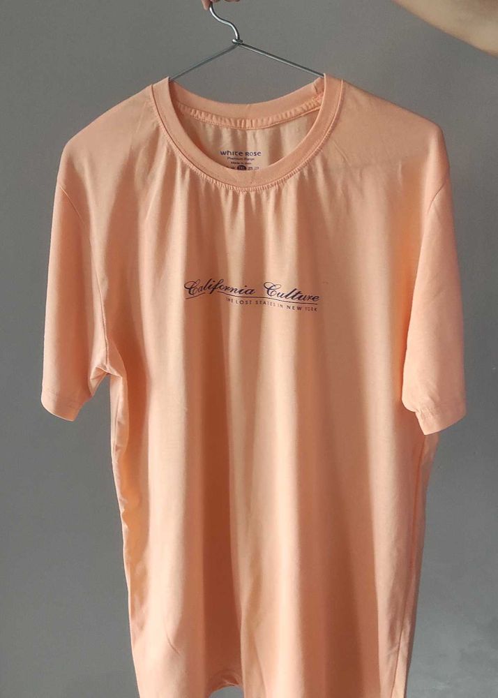 Peach California Culture T-Shirt