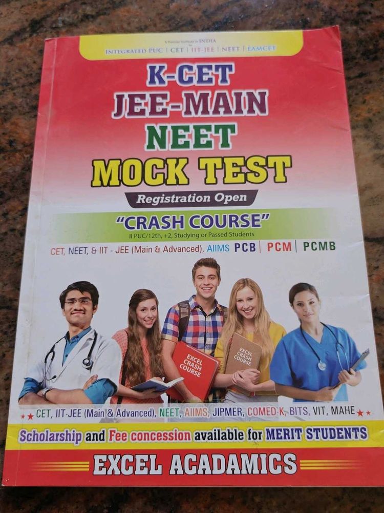 K-CET JEE-MAIN NEET Mock Test Book